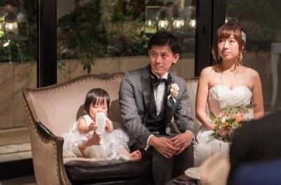 笑顔いっぱいのBestFamilyWedding♪の披露宴画像