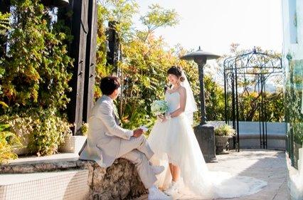 お二人らしさに囲まれたおもてなしWedding☆の挙式画像
