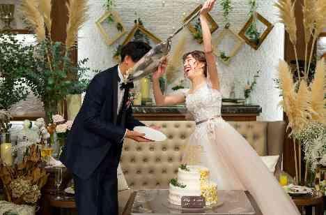 お洒落なDIYグッズが沢山♡オリジナルウェディングの演出画像