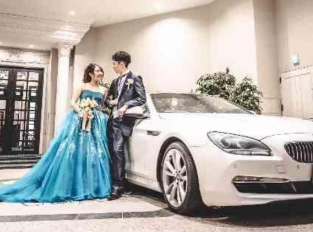 昔からの憧れが叶った挙式入場のシーンの挙式実例画像