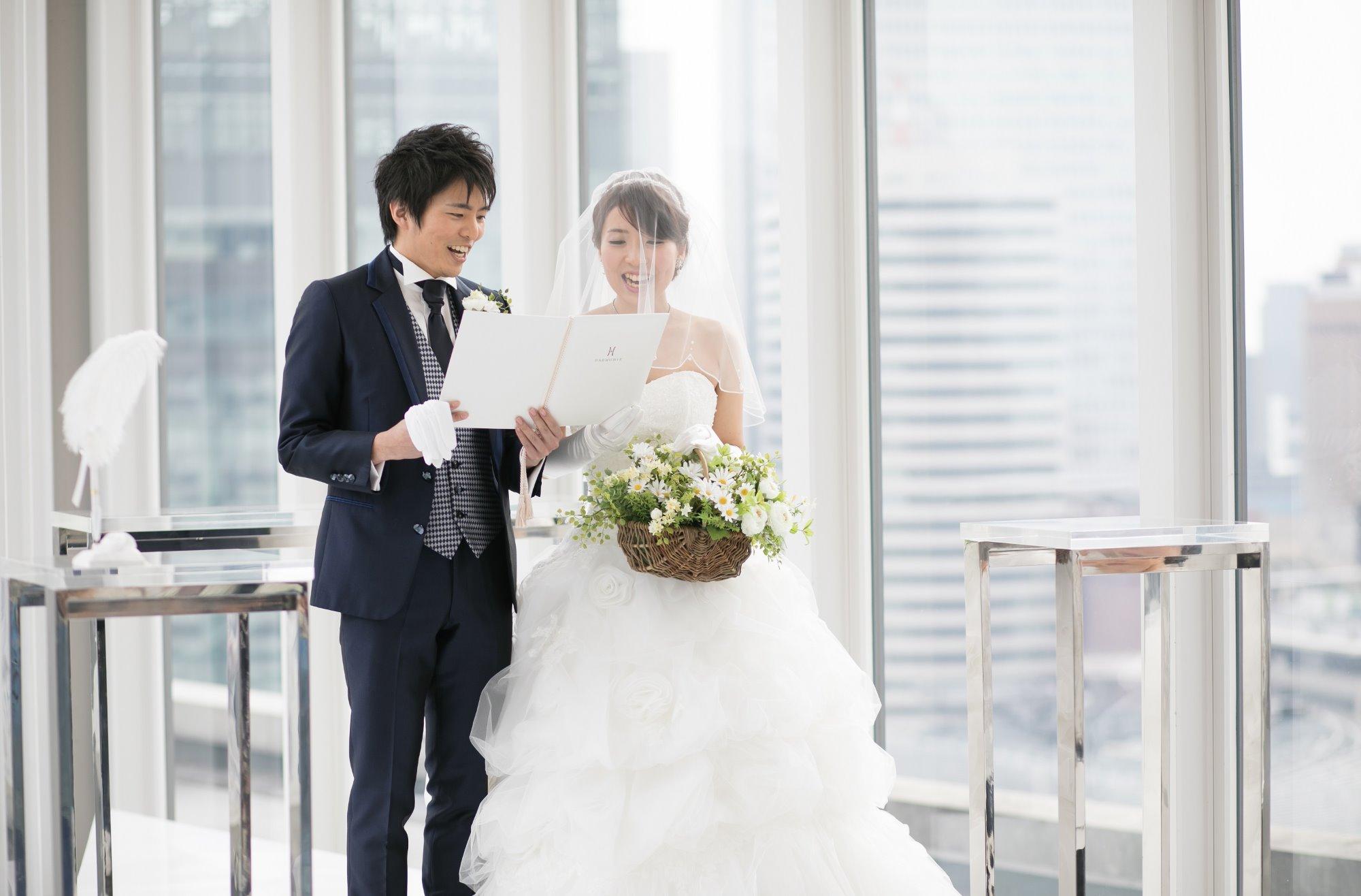 お2人の愛が目一杯詰まった<Ai Wedding>の挙式画像