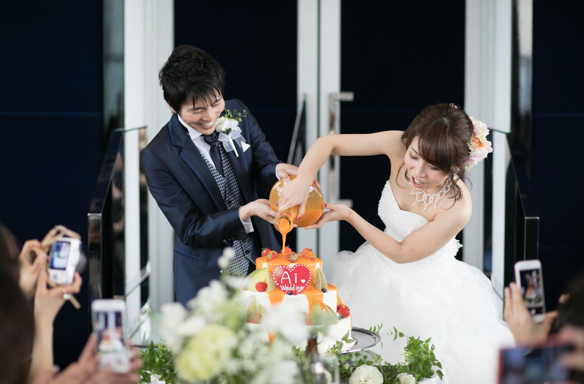 お2人の愛が目一杯詰まった<Ai Wedding>の披露宴画像