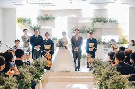 明るく楽しく！しっかり感謝も伝える大満足の1日の挙式画像