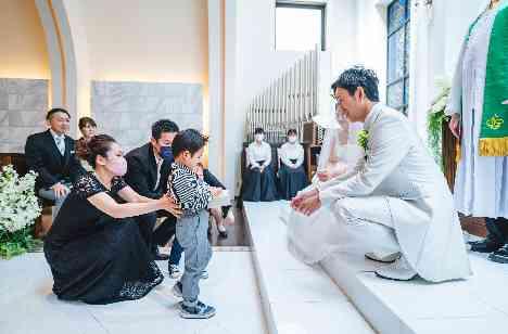 好きが盛りだくさん！自分たちらしい結婚式の挙式画像
