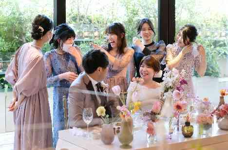 笑顔いっぱいのWedding day♡の披露宴画像