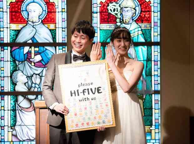 おふたりからのおもてなしが詰め込まれたご結婚式の挙式実例画像