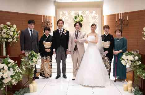お洒落で素敵！装飾や演出に拘ったご結婚式♪の挙式画像