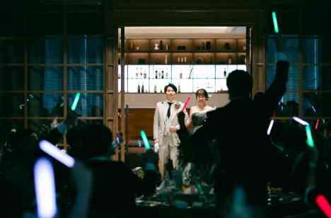 笑顔と涙があふれるアットホームWedding♡の演出画像