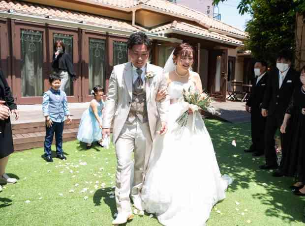 大切なご家族様とのアットホームなご結婚式の挙式実例画像
