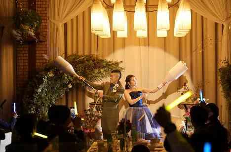 【2部制結婚式】アットホームでゲストと楽しむ♪の演出画像