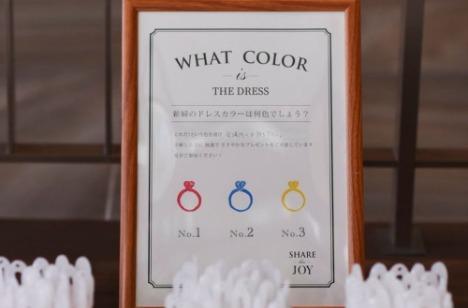 二人のテーマ『ゲストみんなが笑顔の楽しい結婚』の演出画像