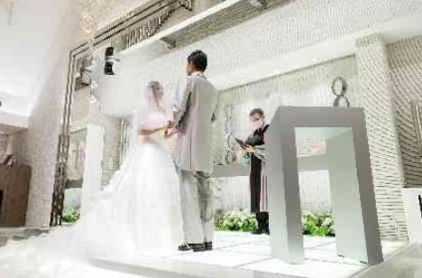 ♪仲間と奏でた 一体感Wedding♪の挙式画像