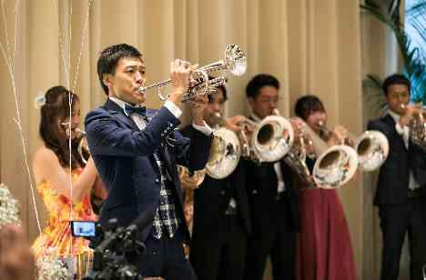 ♪仲間と奏でた 一体感Wedding♪の演出画像