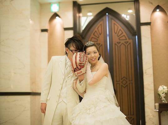 プレイボール！ヤクルトＷＥＤＤＩＮＧの挙式実例画像