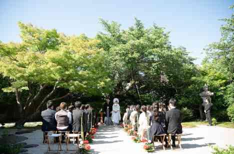 和×洋 Wedding(2022.6.12挙式)の挙式画像