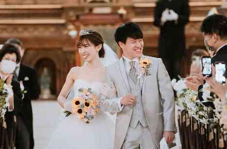 沢山のサプライズで「愛がみえた結婚式」の挙式画像