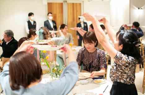 おふたりらしく大切なゲストへ感謝の想いを~!!の演出画像