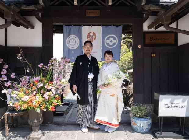 コロナをへて延期をして迎えた結婚式♪の挙式実例画像