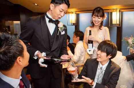 おふたりの中にずっと存り続ける笑顔の絶えない1日の披露宴画像