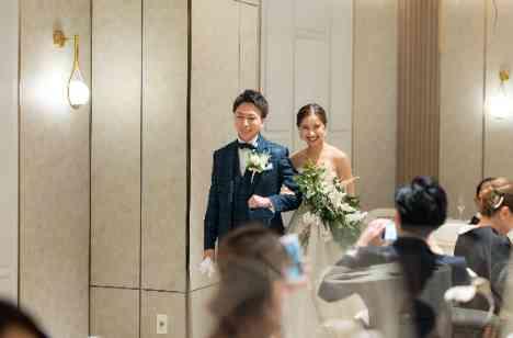 心温まる Family Weddingの披露宴画像
