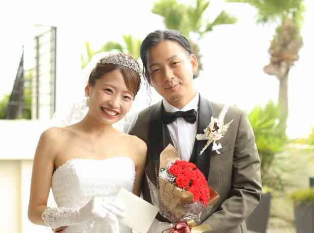 ＊ひまわり沢山＊夏のベイサイドにピッタリな一日の挙式実例画像