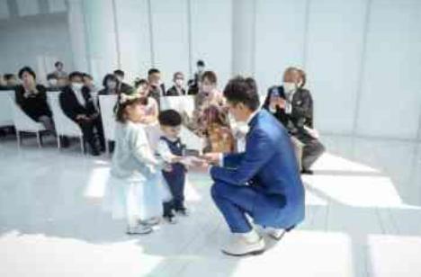 ★こだわりをつめにつめこんだ結婚式★の挙式画像