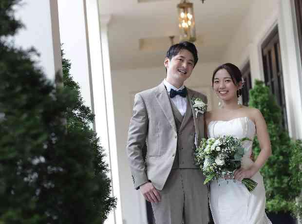 トレンド感溢れるオシャレWeddingの挙式実例画像