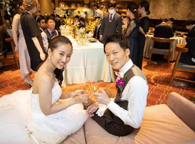 ”今までの結婚式で1番よかった！”を沢山頂きましたの挙式実例画像