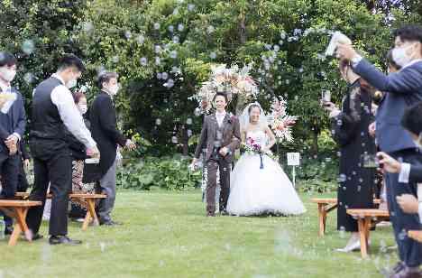 ”今までの結婚式で1番よかった！”を沢山頂きましたの挙式画像