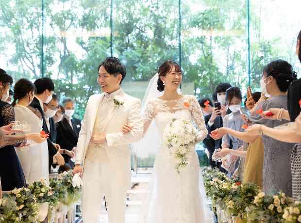サプライズづくしの笑顔溢れる結婚式♡の挙式実例画像
