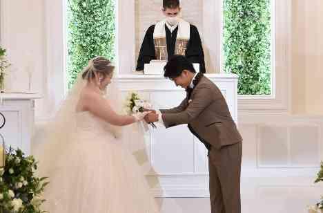 理想通りの結婚式ができて本当に良かったですの挙式画像