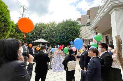 理想通りの結婚式ができて本当に良かったですの演出画像