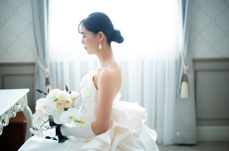ドレスもヘアメイクもお花もこだわりウエディングの準備・打ち合わせ画像