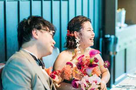 "オシャレ"を貫いたこだわりWedding の演出画像