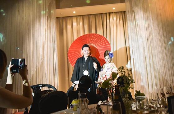 縁Weddingの演出画像