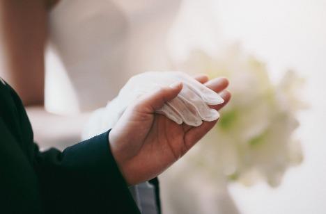 お二人らしさ全開！おしゃれWEDDINGの挙式画像