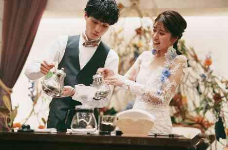 お二人らしさ全開！おしゃれWEDDINGの演出画像