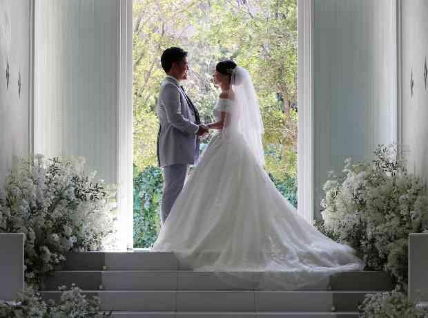 ユーモア×ゲスト参加型Weddingの挙式実例画像