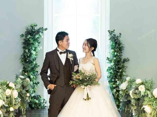 テーマ：リラックスして気を遣わずに過ごせる結婚式の挙式実例画像
