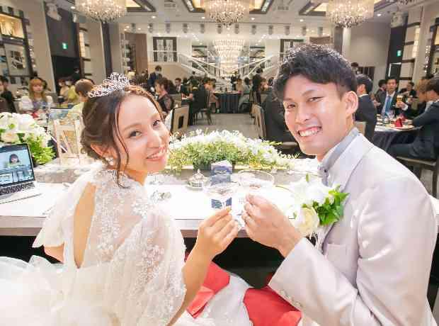 テーマは『愛溢れる笑顔と涙の結婚式』の挙式実例画像