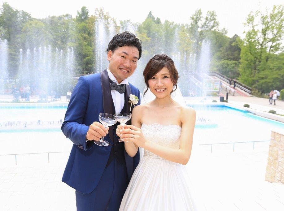 笑いあり！涙あり！アットホームウェディング！♡の挙式実例画像