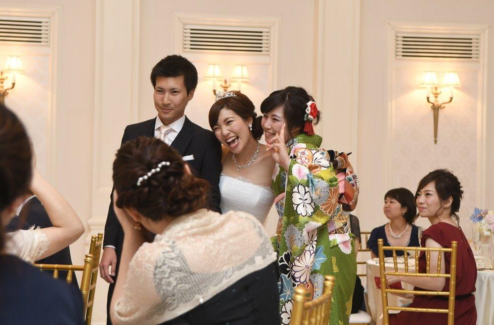 夢の国をイメージした楽しい結婚式の演出画像