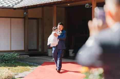紅葉が色づく中で……(2022.10.23挙式)の挙式画像