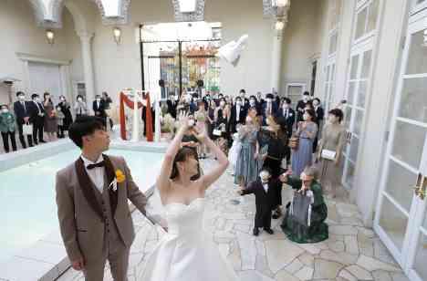 感謝の気持ちが溢れた心あたたまる結婚式の演出画像