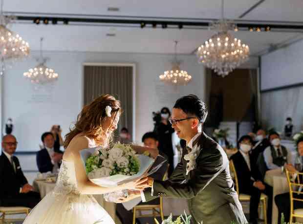 ～愛を届けるサプライズWeddinｇ～の挙式実例画像