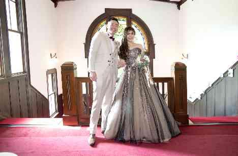 大正ロマン、フォトジェニックな結婚式の演出画像