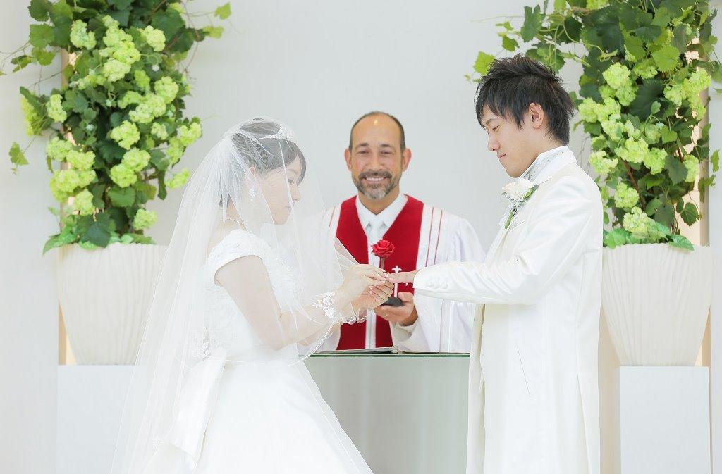 バレーと美女と野獣！おふたり色満載結婚式！の挙式画像