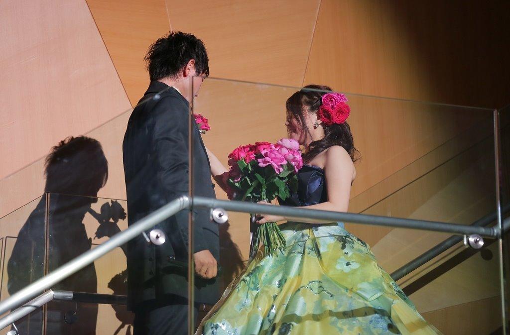 バレーと美女と野獣！おふたり色満載結婚式！の演出画像