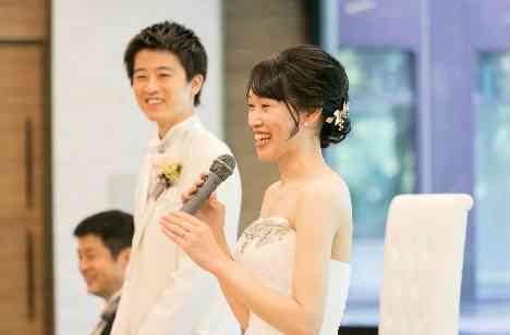 大切な家族「みんな」と一緒の結婚式をの披露宴画像