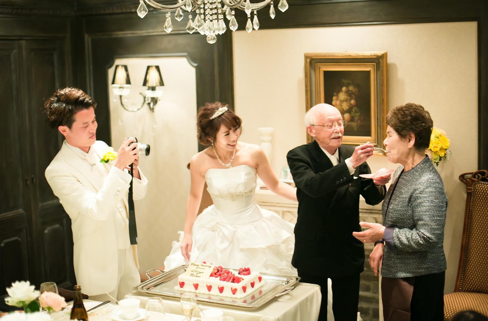 家族の為に…感謝を伝えるWEDDING☆の披露宴画像